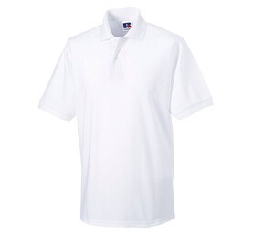 Russell JZ599 - Duurzaam Poly/Cotton Polo-Shirt Wit