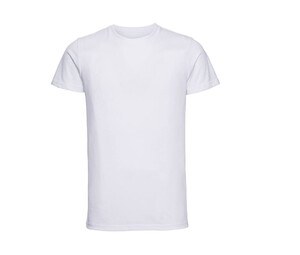 Russell JZ65M - Poly/Katoenen T-Shirt Heren Wit