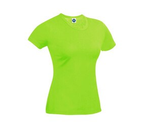 Starworld SW404 - Prestaties T-shirt Fluorescerend groen