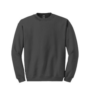 Gildan GN910 - Sweatshirt van zware kwaliteit voor volwassenen Met Ronde Hals Houtskool