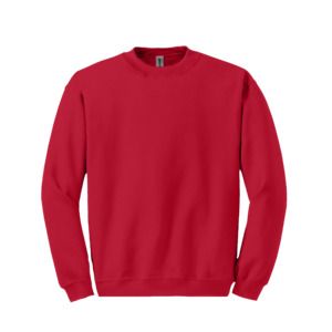 Gildan GN910 - Sweatshirt van zware kwaliteit voor volwassenen Met Ronde Hals Kersenrood