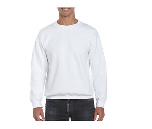 Gildan GN920 - Dryblend Sweatshirt Volwassenen Met Ronde Hals Wit