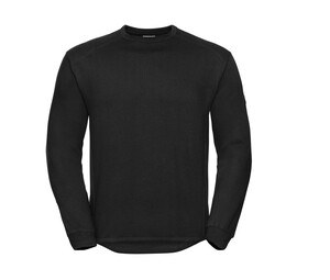 Russell JZ013 - Heavy Duty Sweatshirt Met Ronde Hals Zwart