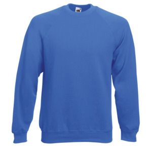 Fruit of the Loom SC260 - Raglan sweatshirt (62-216-0) Koningsblauw