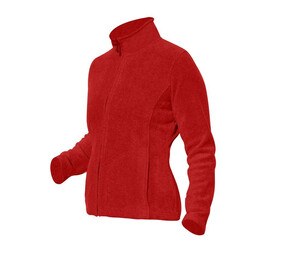 Starworld SW750 - Fleece Met Volledige Rits Helderrood