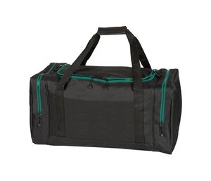 Black&Match BM907 - Sport Tas 55 Zwart/Geelgroen