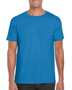 Gildan GN640 - Softstyle™ Ringspun T-shirt voor volwassenen Tropisch Blauw