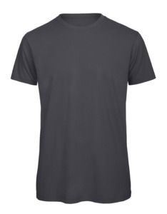 B&C BC042 - T-Shirt heren ronde hals Donkergrijs