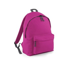 Bag Base BG125 - Fashion Backpack Fuchsia/Grafietgrijs