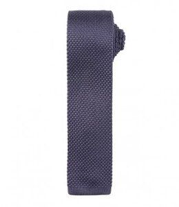 Premier PR789 - Slim Knitted Tie Staal