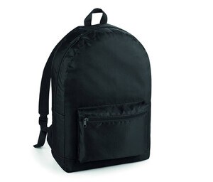 Bag Base BG151 - Packaway Rugtas Zwart/Zwart