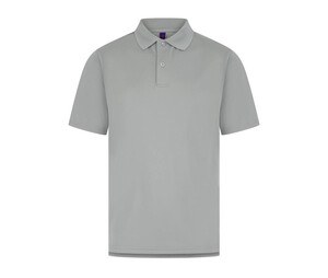 Henbury HY475 - Coolplus® Polo-Shirt Zilver