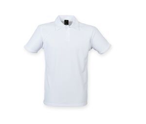 Finden & Hales LV370 - Performance Polo-Shirt Wit