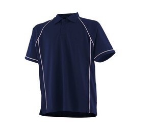 Finden & Hales LV370 - Performance Polo-Shirt Marine/Wit