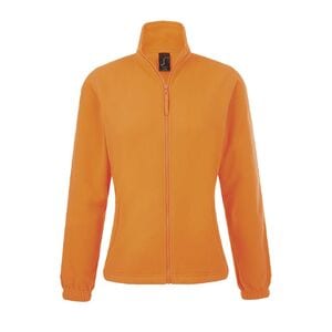 SOL'S 54500 - NORTH WOMEN Dames Fleece Jacket Met Rits Neon oranje