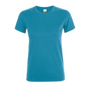SOL'S 01825 - REGENT VROUW T-shirts Dames Ronde Hals Aqua