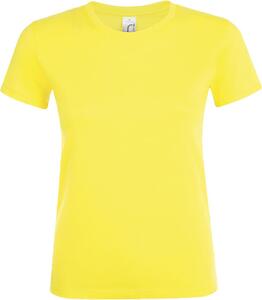 SOL'S 01825 - REGENT VROUW T-shirts Dames Ronde Hals Citroen