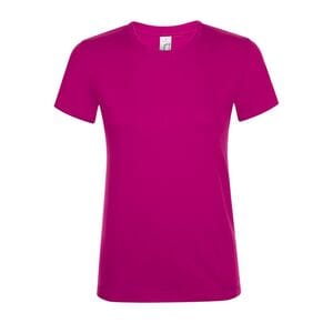 SOL'S 01825 - REGENT VROUW T-shirts Dames Ronde Hals Fuchsia