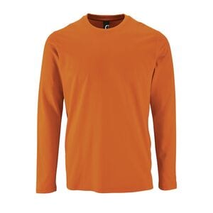 SOL'S 02074 - Imperial LSL MEN Heren T Shirt Met Lange Mouwen Oranje