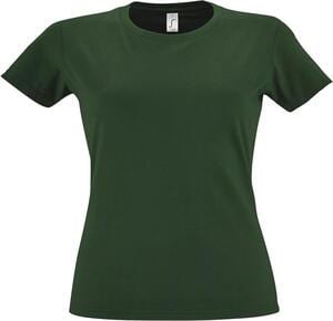 SOL'S 11502 - Imperial WOMEN Dames T Shirt Ronde Hals Fles groen