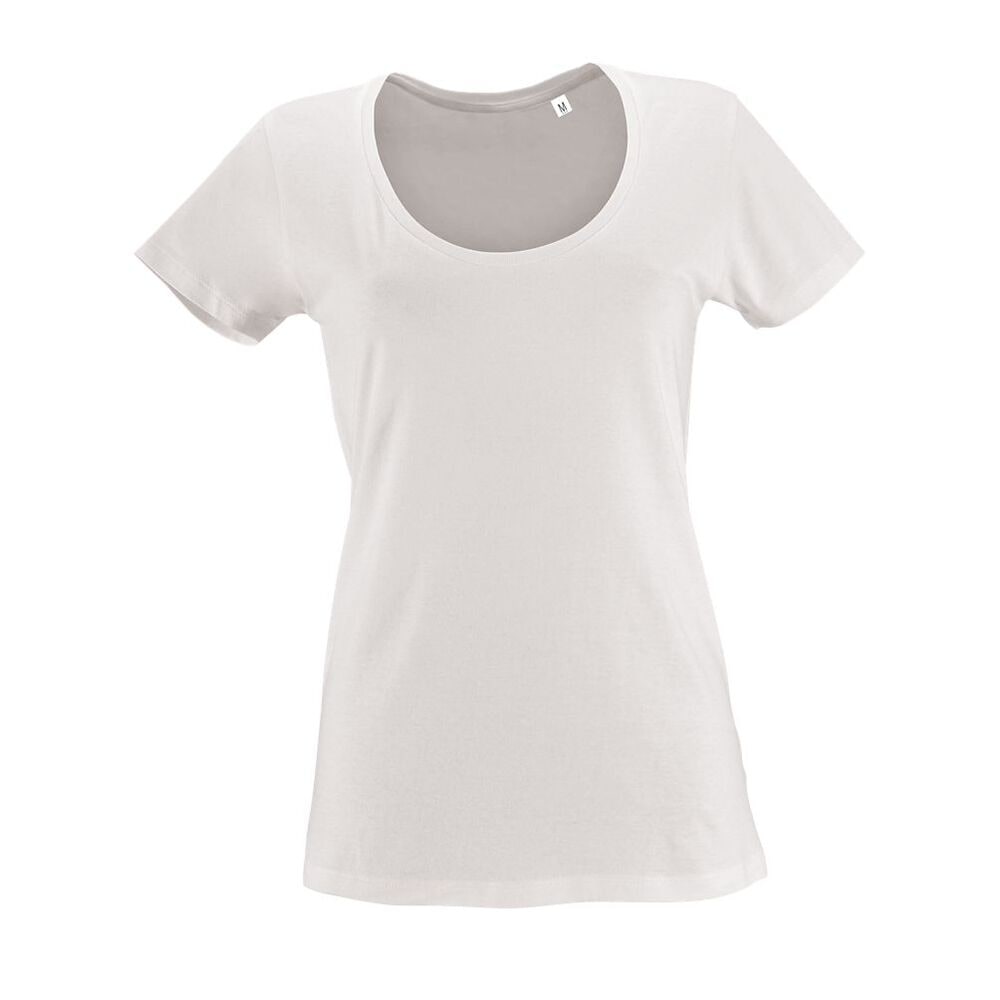 SOL'S 02079 - Metropolitan Dames Laag Uitgesneden T Shirt Met Ronde Hals
