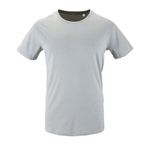SOL'S 02076 - Milo Men Heren T Shirt Met Korte Mouwen Puur grijs
