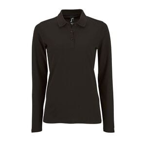 SOLS 02083 - Perfect Lsl Women Dames Pique Poloshirt Met Lange Mouwen