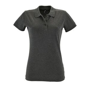 SOL'S 11347 - PERFECT WOMEN Vrouwen Polo Houtskool gemêleerd