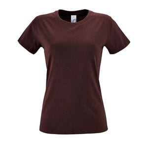 SOL'S 01825 - REGENT VROUW T-shirts Dames Ronde Hals Bourgondië