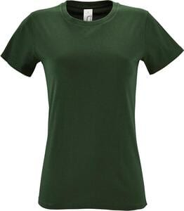 SOL'S 01825 - REGENT VROUW T-shirts Dames Ronde Hals Fles groen
