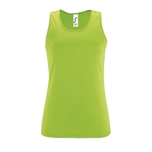 SOL'S 02117 - Sporty Tt Women Dames Sport Tanktop Neon groen