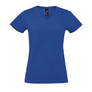SOL'S 02941 - Imperial V Women Dames T Shirt Met V Hals Koningsblauw