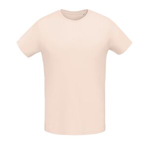 SOL'S 02855 - Martin Men Heren Nauwsluitend Jersey T Shirt Met Ronde Hals Crème-roze