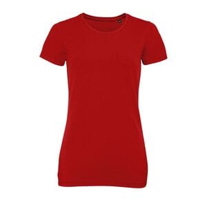 SOL'S 02946 - Millenium Women Dames T Shirt Met Ronde Hals Rood