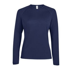 SOLS 02072 - Sporty Lsl Women Dames Sport T Shirt Met Lange Mouwen