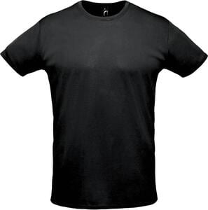 SOL'S 02995 - Sprint Unisex Sport T Shirt Zwart