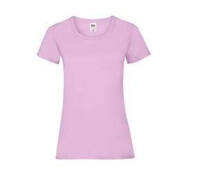 Fruit of the Loom SC600 - Dames Valueweight T-Shirt Lichtroze
