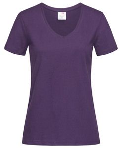 Stedman STE2700 - V-hals T-shirt voor vrouwen Diepe bes