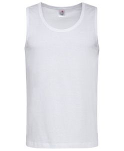Stedman STE2800 - Shirt zonder mouwen voor mannen Wit