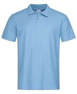 Stedman STE3000 - Poloshirt met korte mouwen voor mannen Lichtblauw