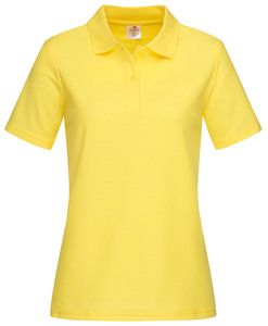Stedman STE3100 - Poloshirt met korte mouwen voor vrouwen Geel