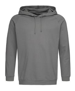 Stedman STE4200 - Lichtgewicht Sweatshirt met capuchon voor mannen en vrouwen Echt grijs