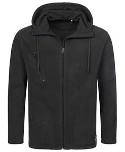 Stedman STE5080 - Fleece jas met capuchon voor mannen Activ  Zwart Opaal