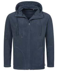 Stedman STE5080 - Fleece jas met capuchon voor mannen Activ  Blauwe Middernacht