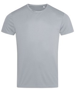 Stedman STE8000 - T-shirt met ronde hals voor mannen ACTIVE SPORTS-T Zilvergrijs