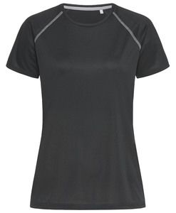 Stedman STE8130 - T-shirt met ronde hals voor vrouwen Zwart Opaal