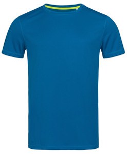 Stedman STE8400 - T-shirt met ronde hals voor mannen Active-Dry Koningsblauw