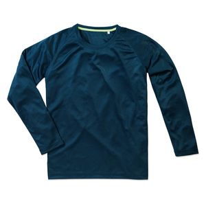 Stedman STE8420 - T-shirt met lange mouwen voor mannen Active-Dry  Blauw