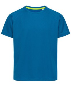 Stedman STE8570 - T-shirt met ronde hals voor kinderen Active-Dry Koningsblauw