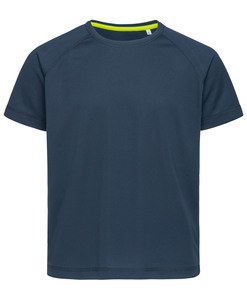 Stedman STE8570 - T-shirt met ronde hals voor kinderen Active-Dry Blauw